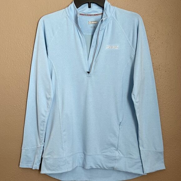 Zoot Run Ocean Side 1/2 Zip Top Size L - Picture 5 of 8